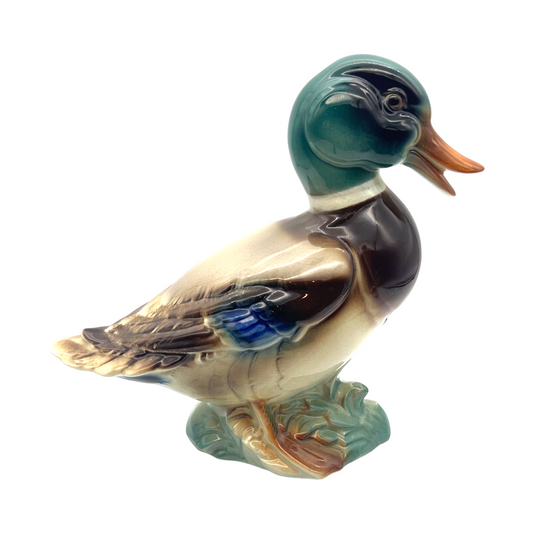Royal Copley - Duck Figurine - Large - Vintage - 7.5"