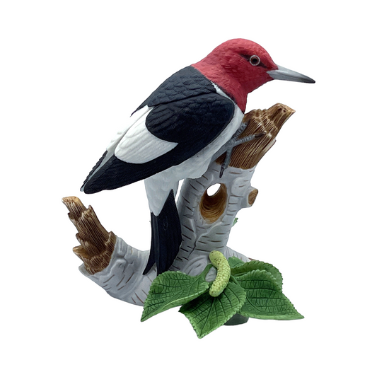 Lenox Garden Bird Collection Red-Headed Woodpecker - With Box