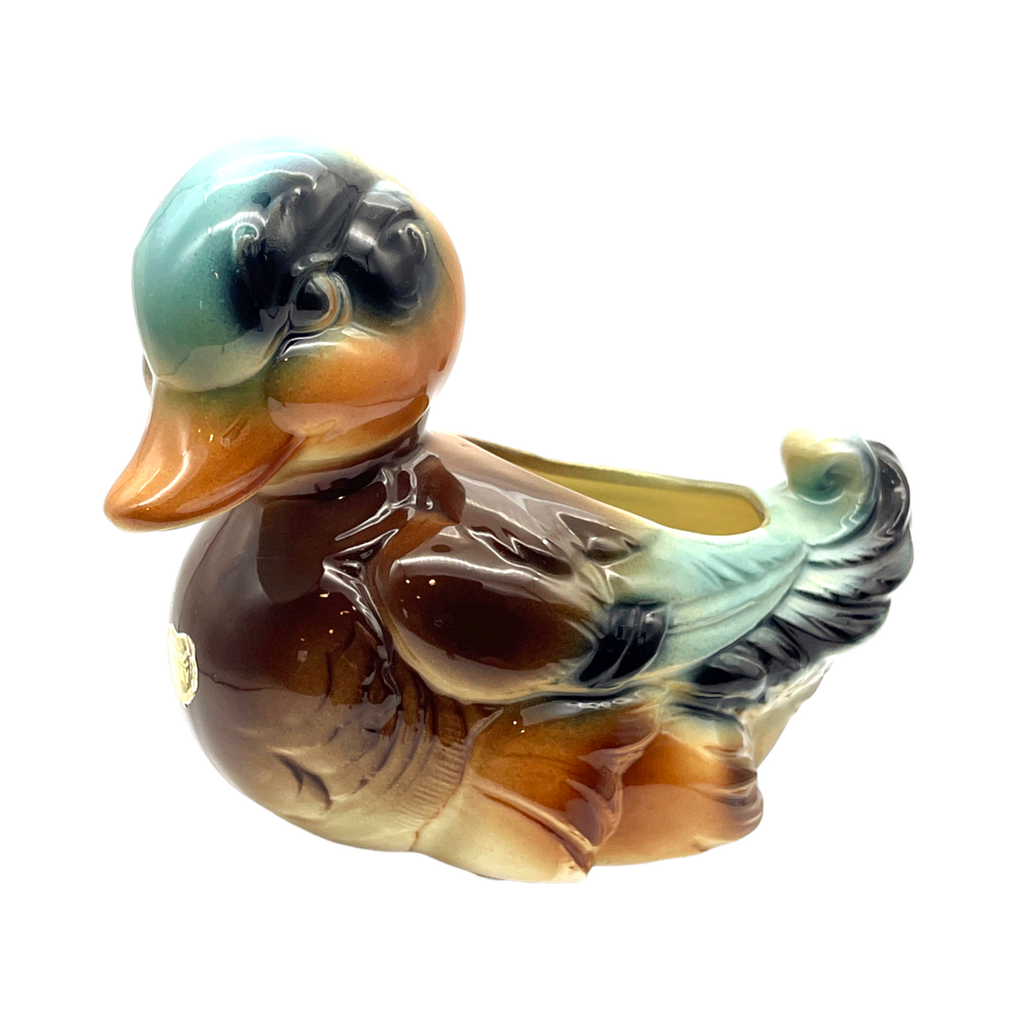 Royal Copley - Wood Duck Planter - Vintage - 6"