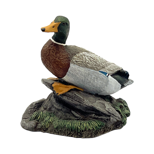 Aus-Ben Studios - Mallard - Hand Painted Cold Cast Bronze - 1 of 20,000 - 3.5"