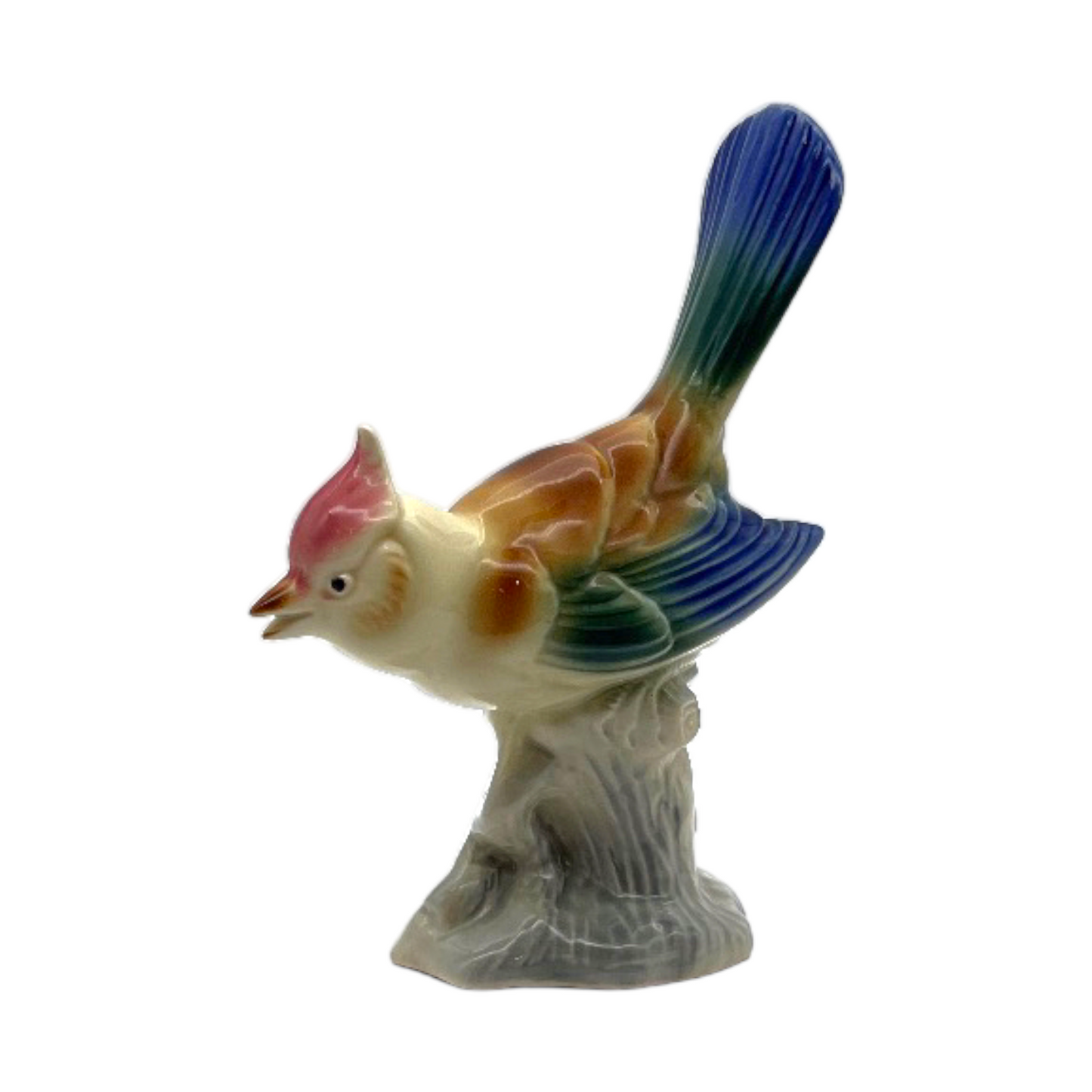 Spaulding - Titmouse Red Head - Vintage - 8"