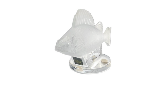 Lalique - Fish Sculpture - 3.9" X 6.3"