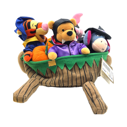 Disney Store - Pooh Halloween Wheelbarrow - Vintage