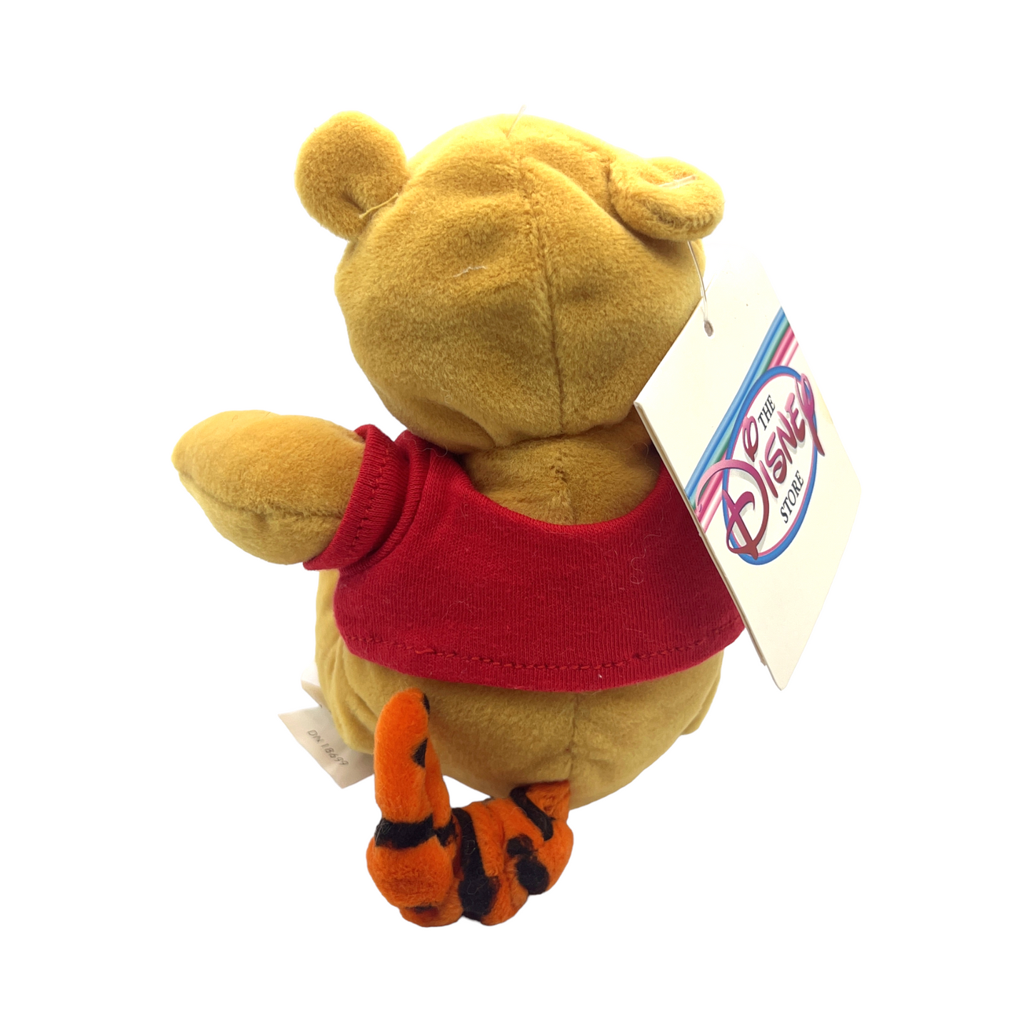 Disney Store - Mini Bean Bag Tigger As Pooh - 8" - Vintage - With Tag