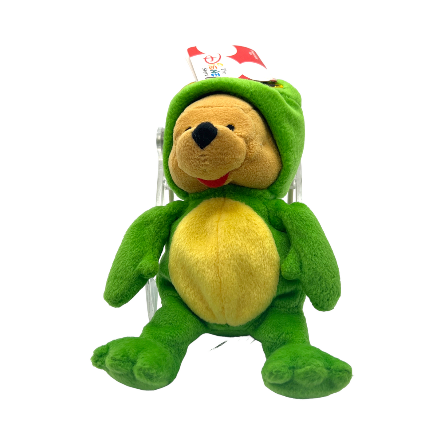 Disney Store - Frog Pooh - 8" - Vintage - With Tag