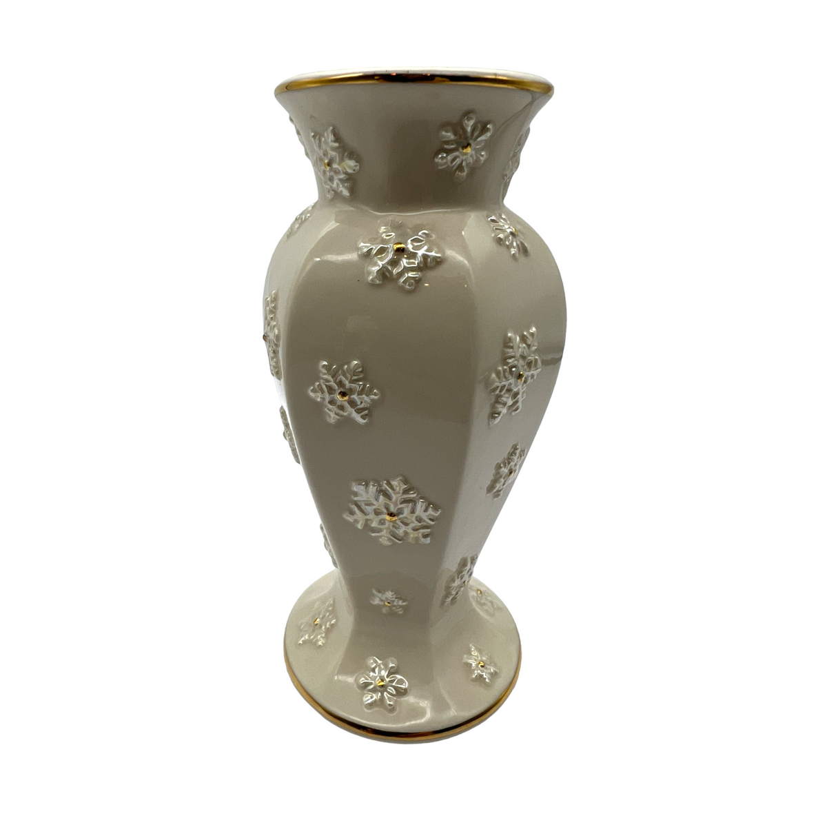 Lenox Stocking Splendor Lenox - Hand Decorated 24K Gold - Winter Splendor - Christmas - Vase ...