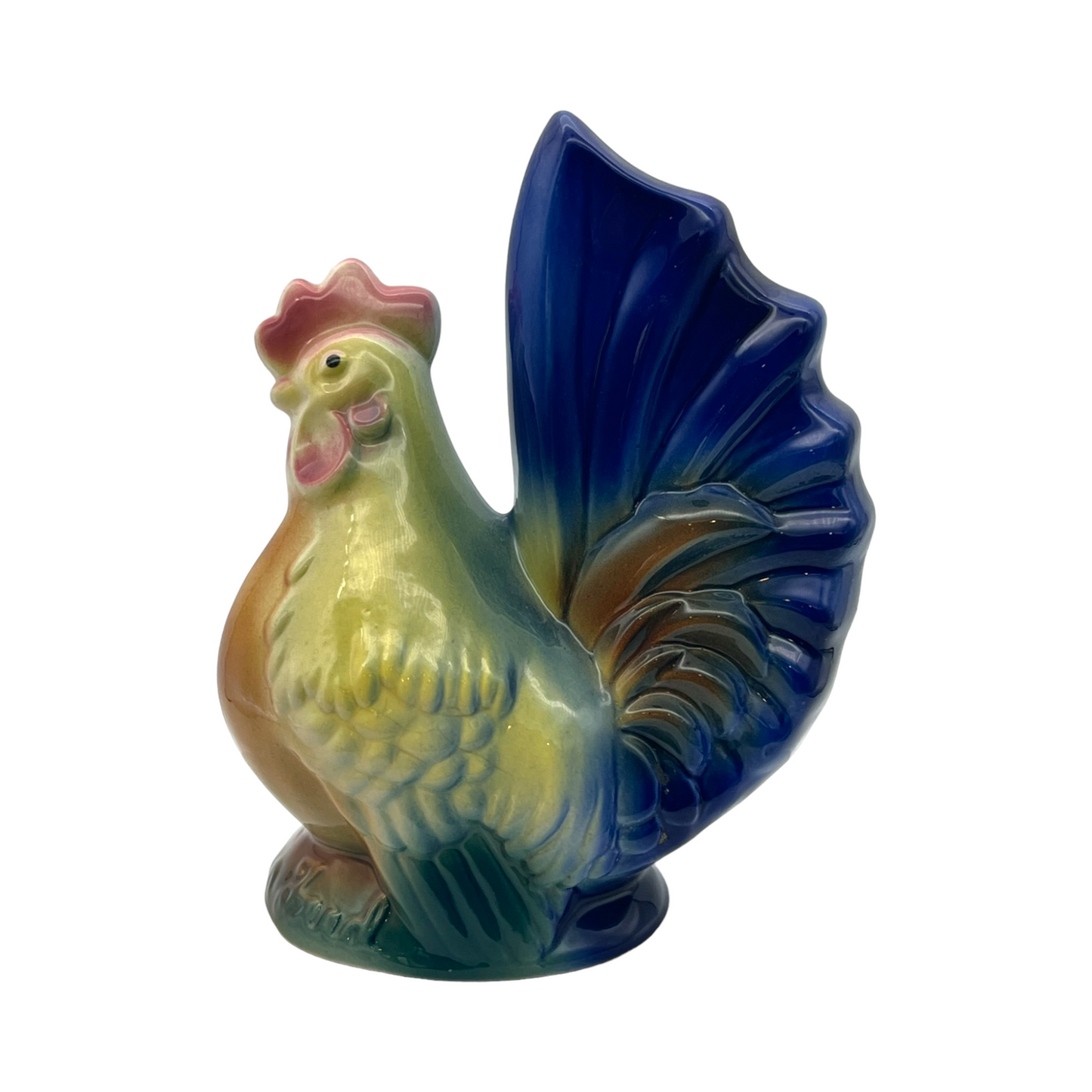 Royal Copley - Rooster "Chicken Feed" Bank - Vintage - 8"