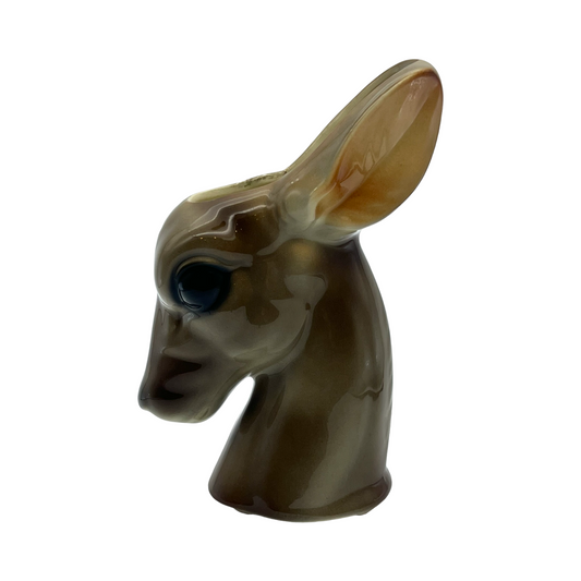 Royal Copley - Deer Head Vase - Vintage - 7"