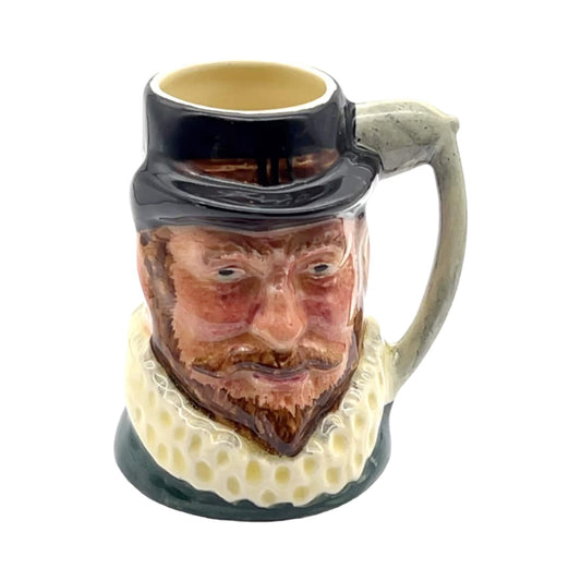 Lancaster Sanders - Toby Mug - Sir Waler Raleigh - 3"H