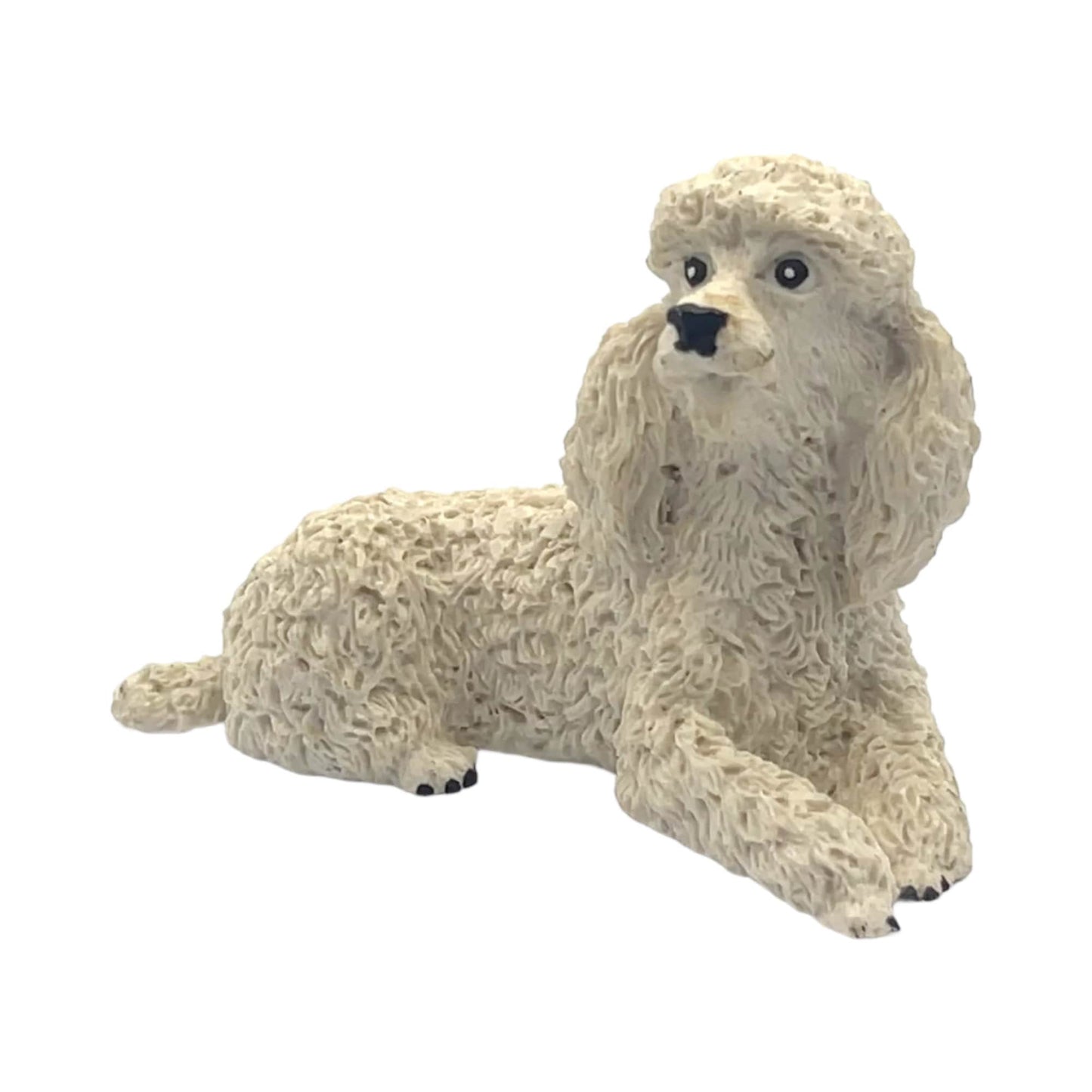 Sandicast  - Poodle  - Laying Down - 3.5" x 5"