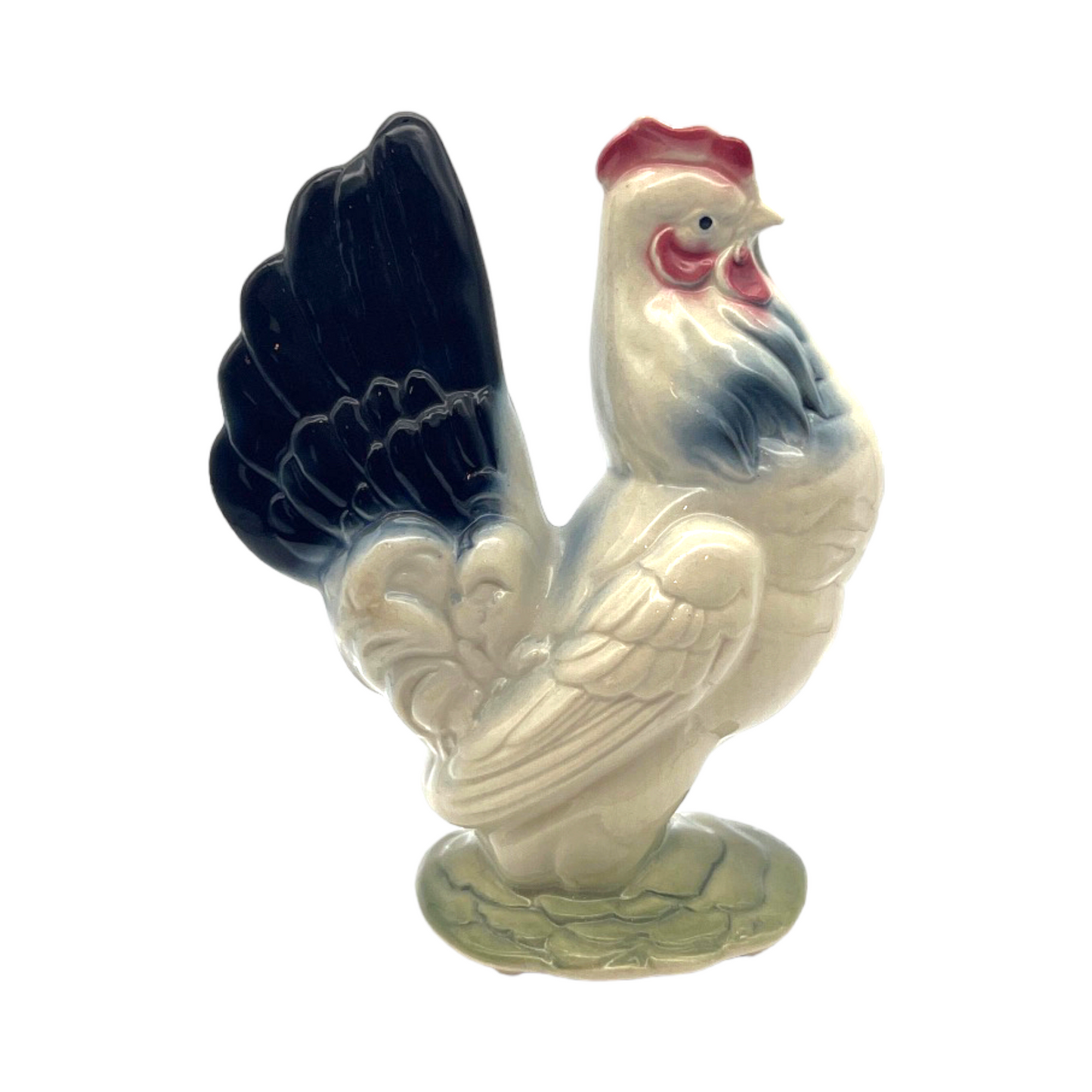 Royal Copley - White Rooster Or Hen - Vintage